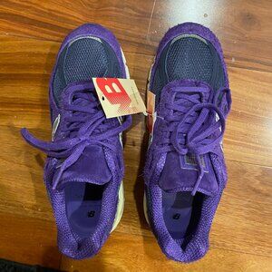 New Balance 990v4 MiUSA Sneakers in Teddy Santis Plum Purple
